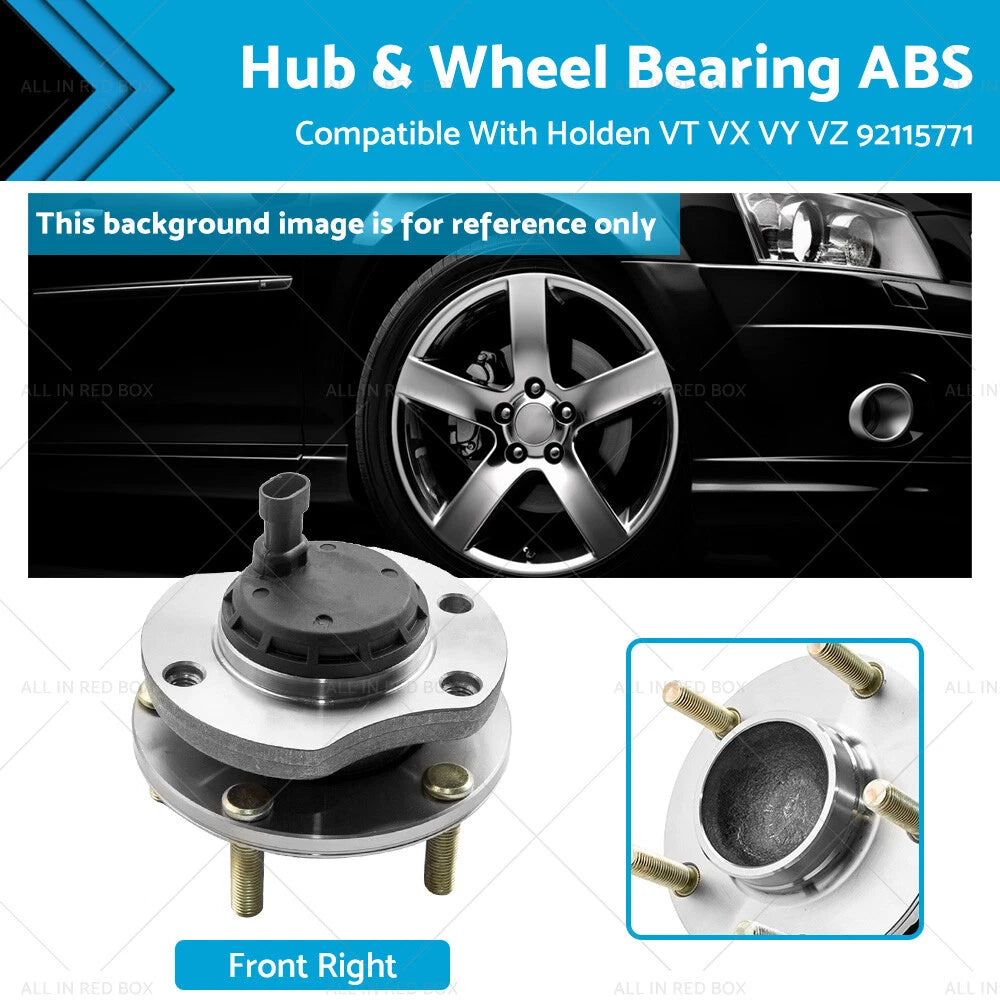 RH Front Hub & Wheel Bearing for Holden Commodore (VT VX VY VZ) 92115771