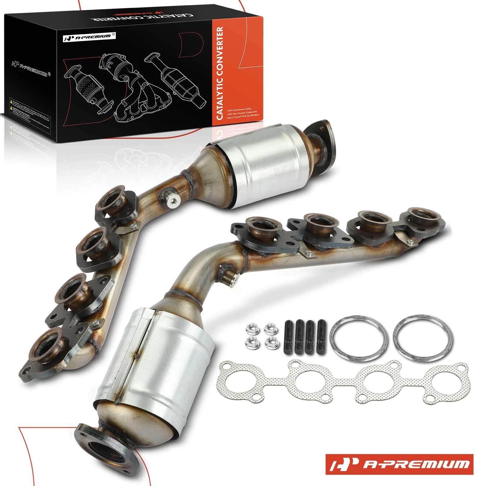2x Exhaust Catalytic Converter for Toyota 4Runner Lexus GX470 (2003–2009)