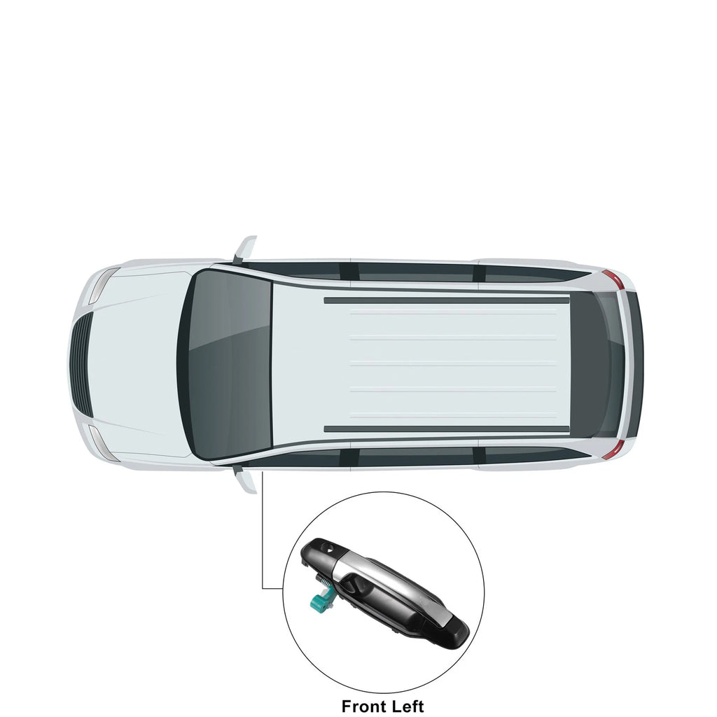 Front Left Outside Door Handle for Kia Sorento EX (2003–2006)