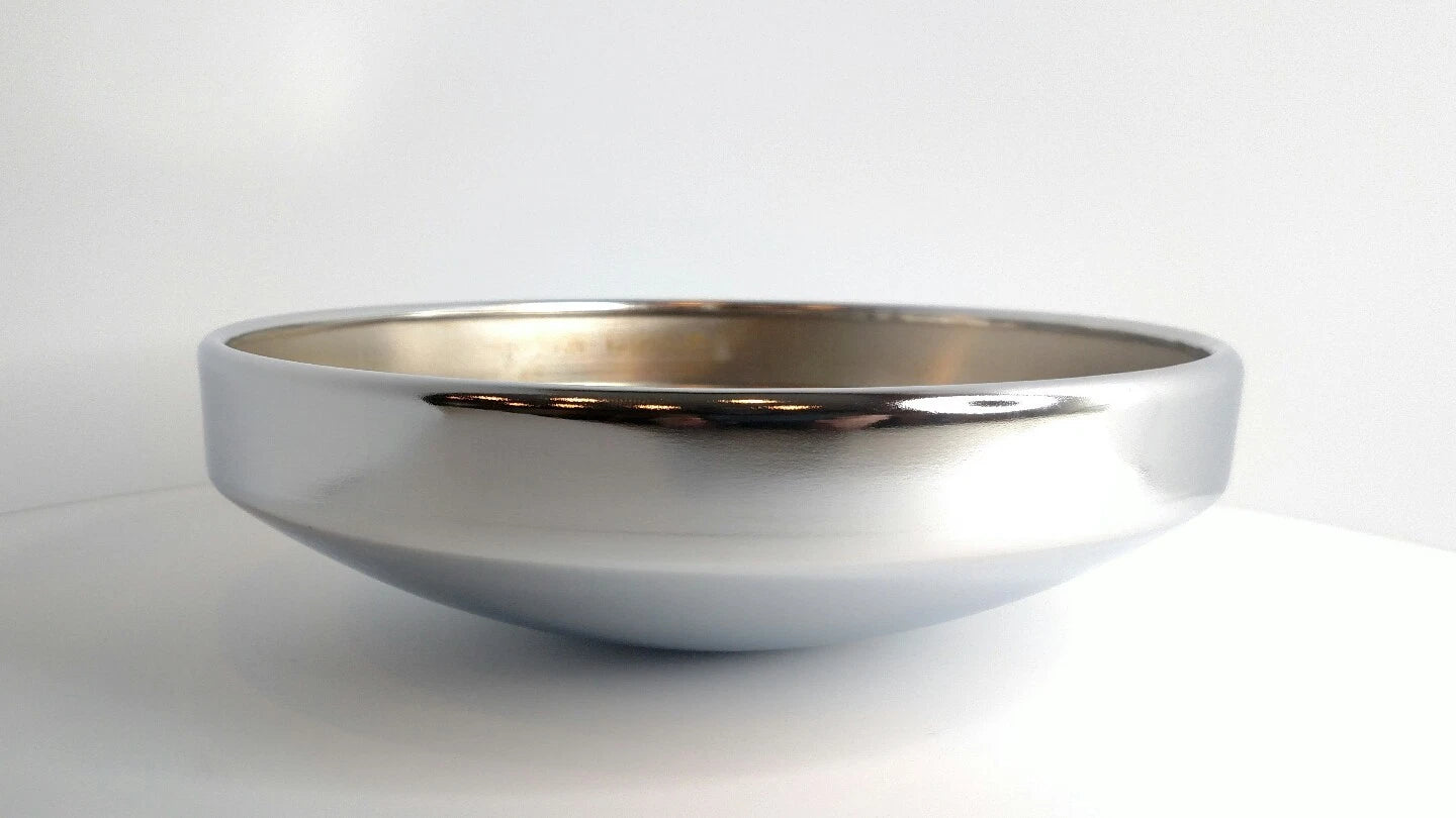 Hub Caps Chrome Metal 8.5 in Set for (2005–2015)
