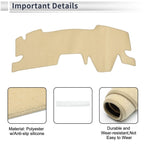 Dashboard Cover Mat for Toyota Yaris Cross (2021–2023) Sun Protector Beige