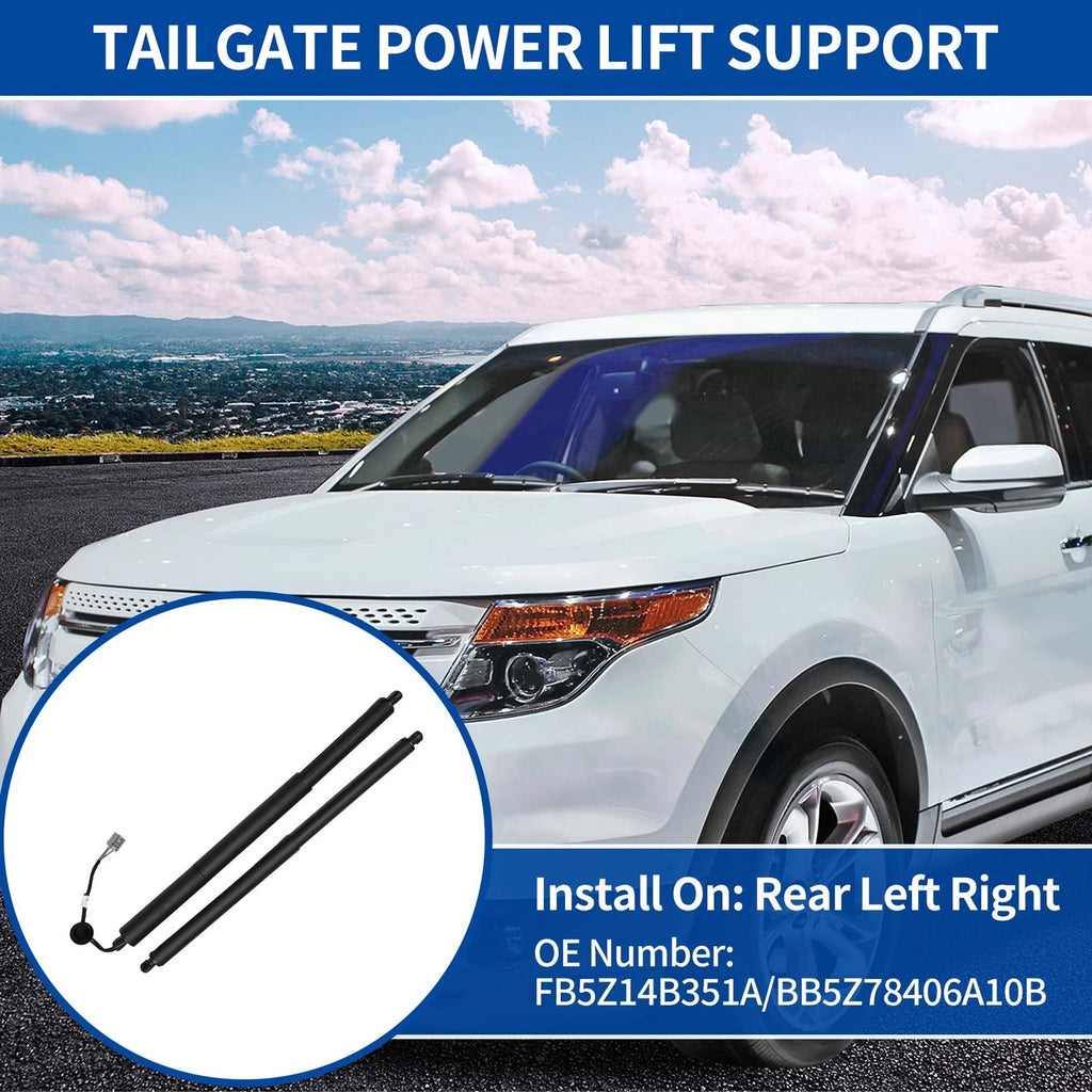 Rear LH RH Tailgate Power Lift Support for Ford Explorer (2011–2015) No.BB5Z14B351A