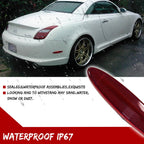 Red Lens Rear Side Marker Lights Housing Kit for Lexus SC430 (2002–2010)
