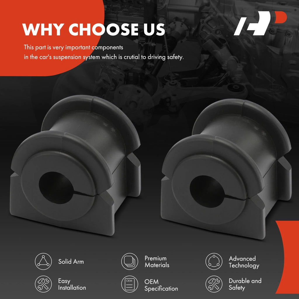 2X Rear Sway Bar Bushings for Jeep Compass Patriot (2007–2017)