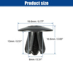 10pcs Bumper Cover Retainer Clip Fasteners for Hyundai Sonata (2011–2019) No. 86590-28000
