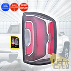 Full LED Taillight for GMC Sierra 1500 (2016–2018) RH Black Housing