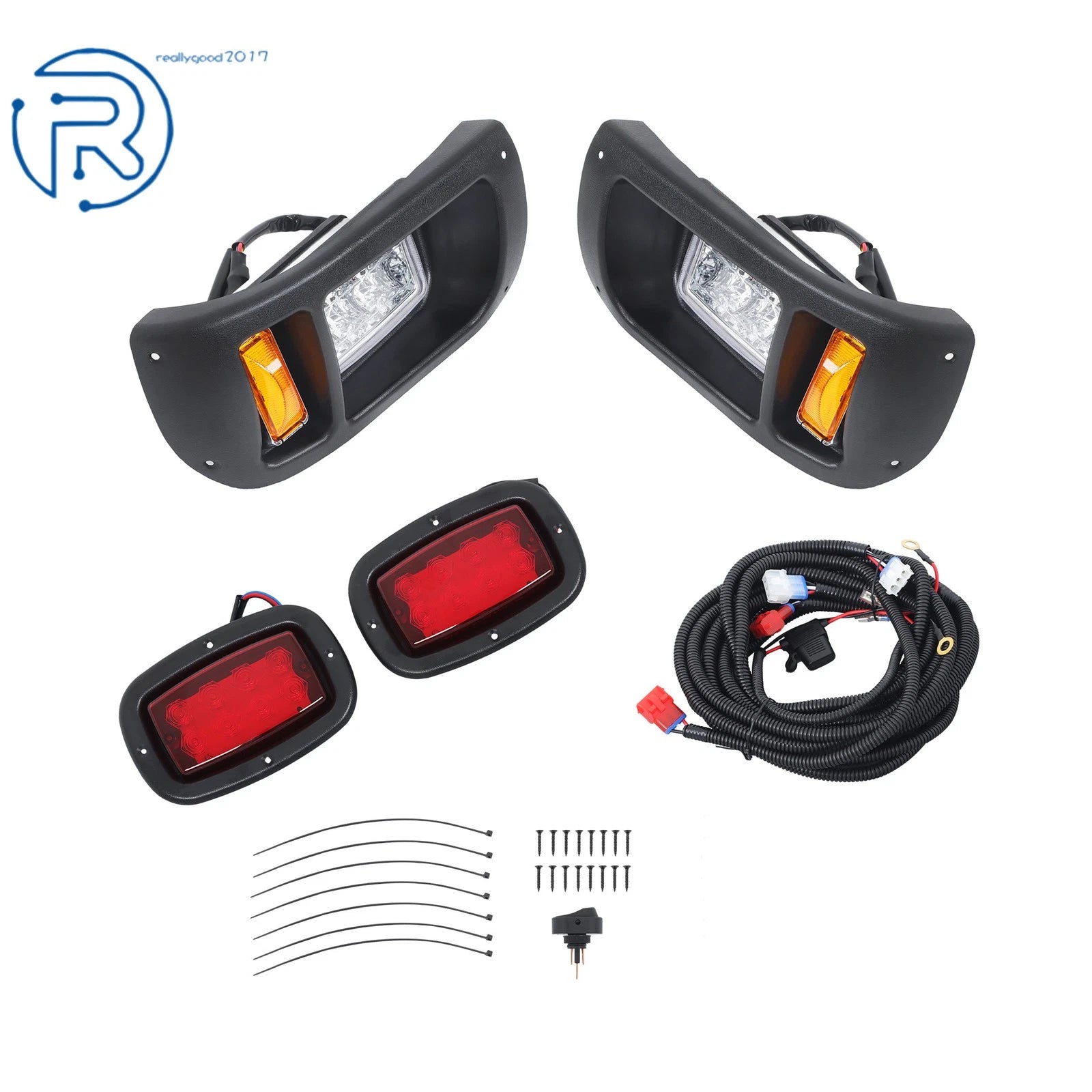 LED Light Kit for Club Car DS (1993–Present) - Headlights & Tail Lights