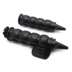 22mm Black Hand Grips for Suzuki Honda Yamaha (Motorcycle)