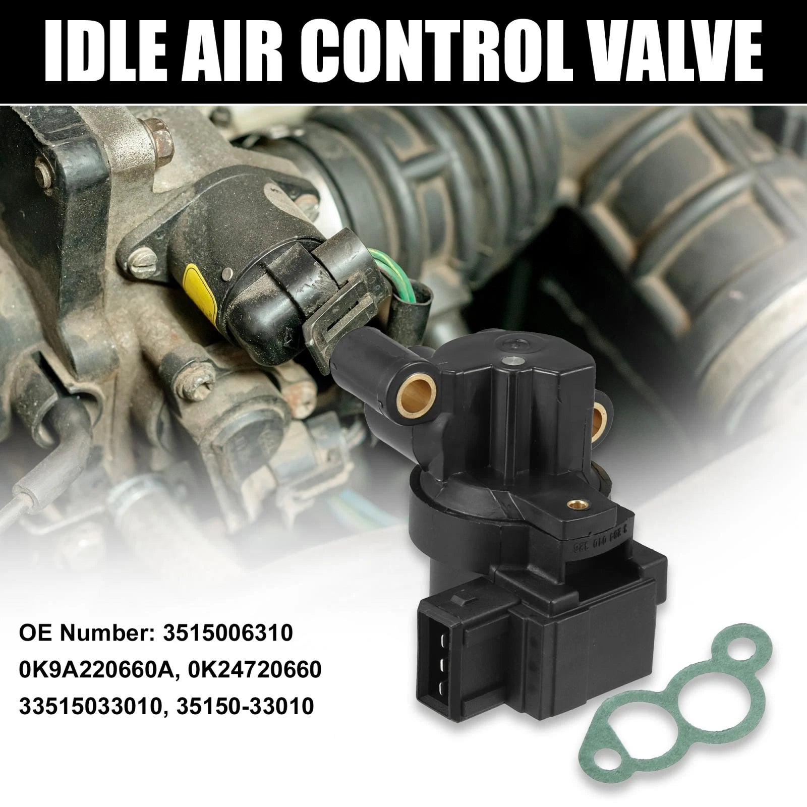 Idle Air Control Valve 0K9A220660A for Hyundai Santa Fe 