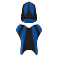 Driver & Passenger Seats for Yamaha YZF R1 (2004–2006) Black/Blue
