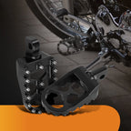 CNC Wide Foot Pegs for Harley Dyna (1993–2017) & Sportster 883 (2009–2017)