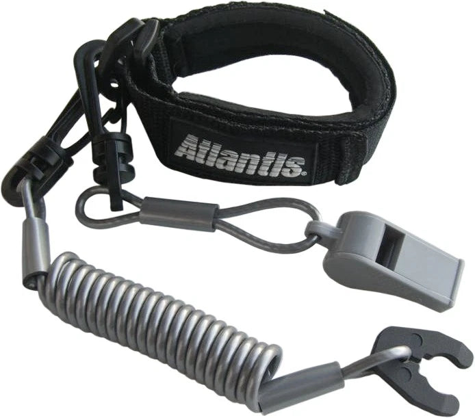Floating Wrist Lanyard with Whistle for Watercraft Safety