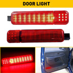2X LED Door Panel Lights Red for Chevrolet Silverado Classic 1500 2500 3500 (2007)