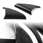 Carbon Look A Pillar Triangle Frame Cover Trim for Benz A-Class A220 (2019)