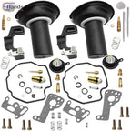 Carburetor Repair Kit Plunger Float for Yamaha Virago XV535 (1990–2001)