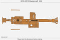 EVA Pads for Mastercraft X26 (2019) - Teak Deck Flooring Mat