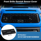Front Grille Garnish Radar Sensor Cover for Toyota Tundra TRD PRO (2018–2021)