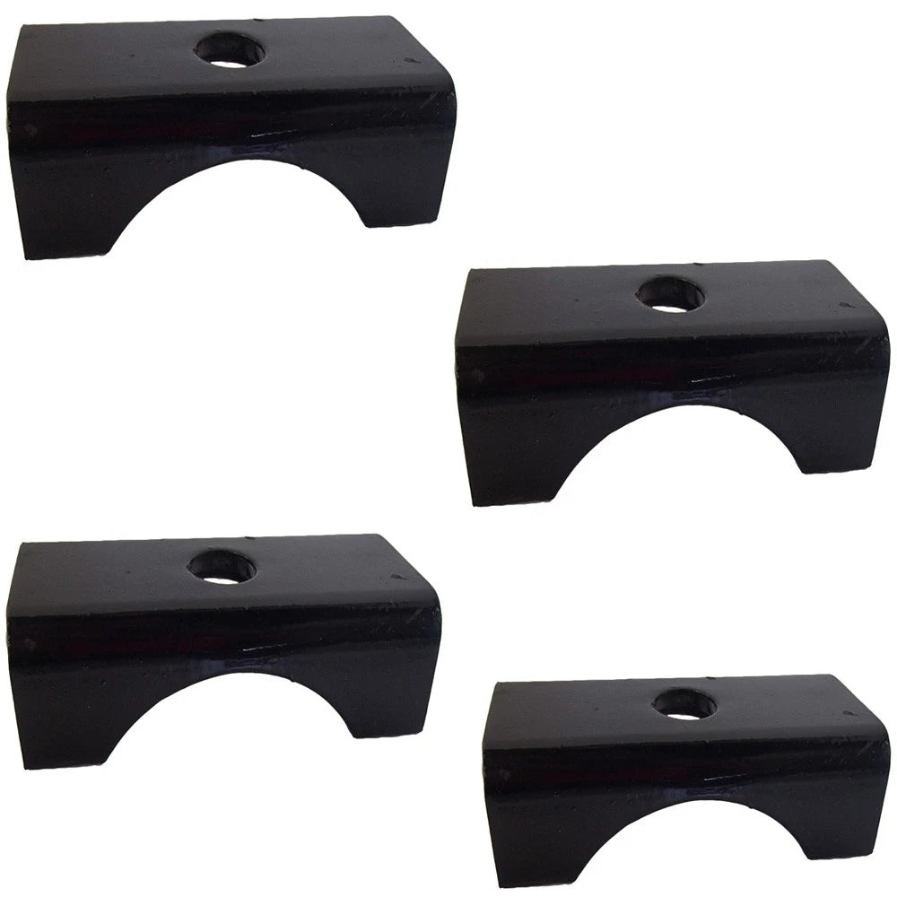 Set of 4 Trailer Axle Spring Seat Perch Replaces SP-3