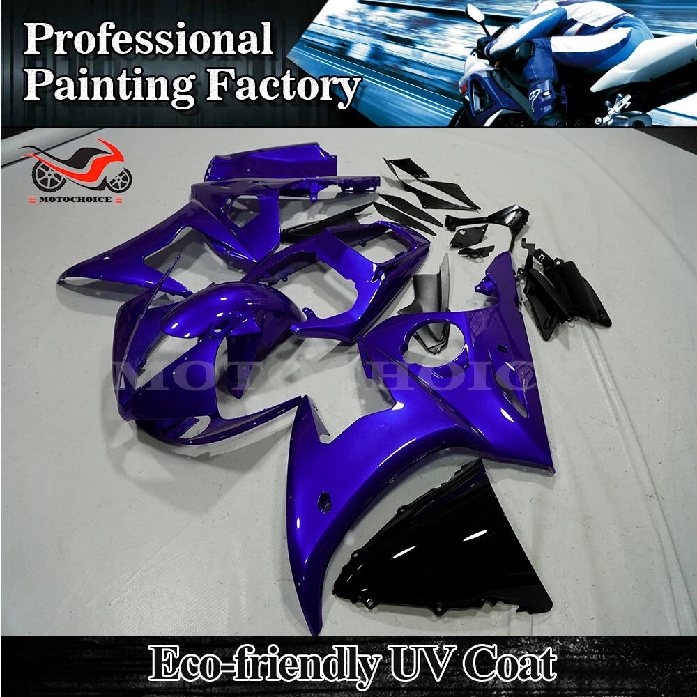 Glossy Blue ABS Fairing Bodywork Kit for Yamaha YZF-R6 (2005)