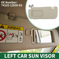 Left Sun Visor for Toyota Corolla (2011–2013) with Mirror No. 74320-12E00-E0