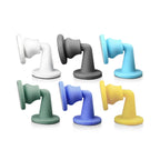 Silicone Wall/Door Stopper Set for Home (Punch Free, Silent)