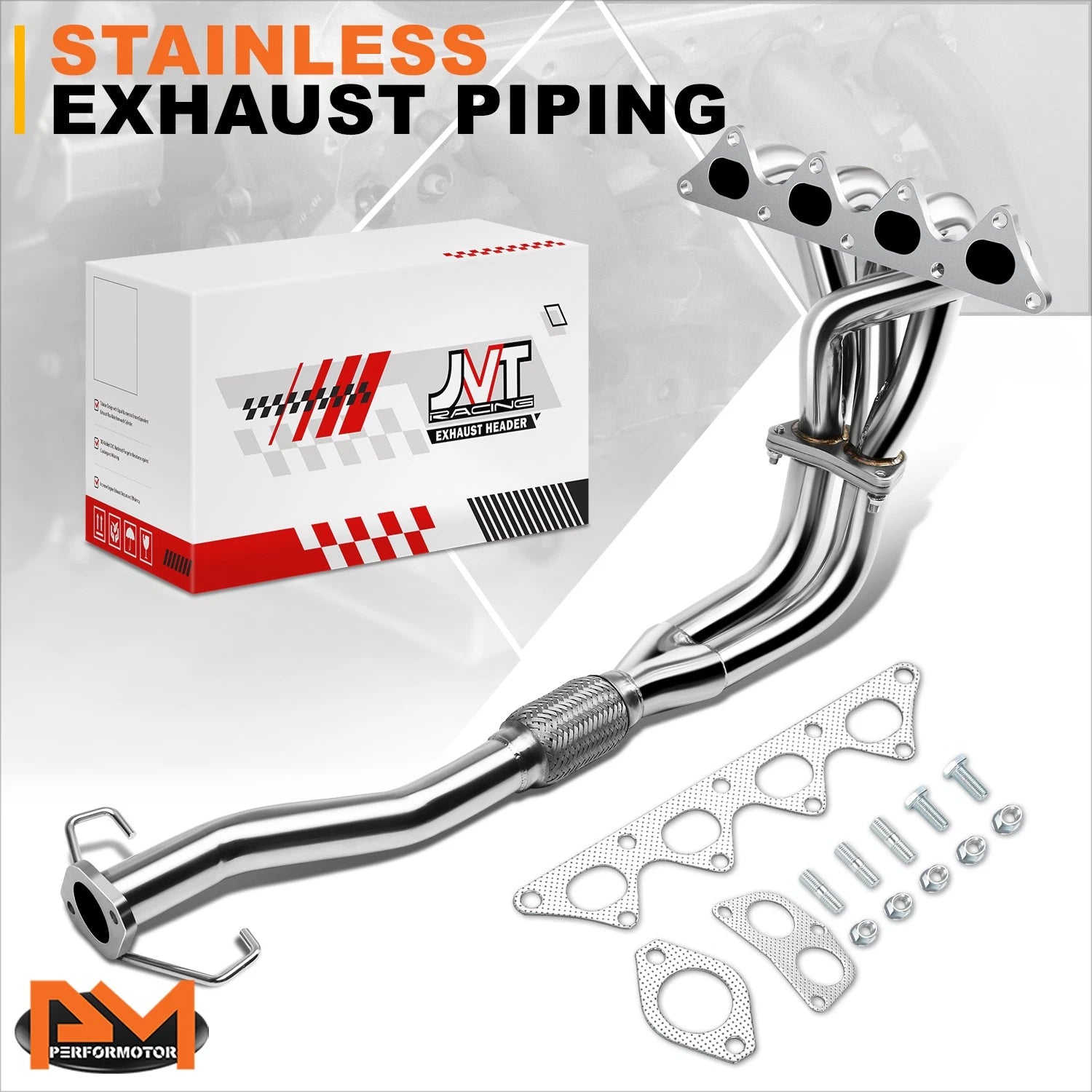 4-2-1 Tri-Y Header Exhaust System for Mitsubishi Lancer (2002–2007)