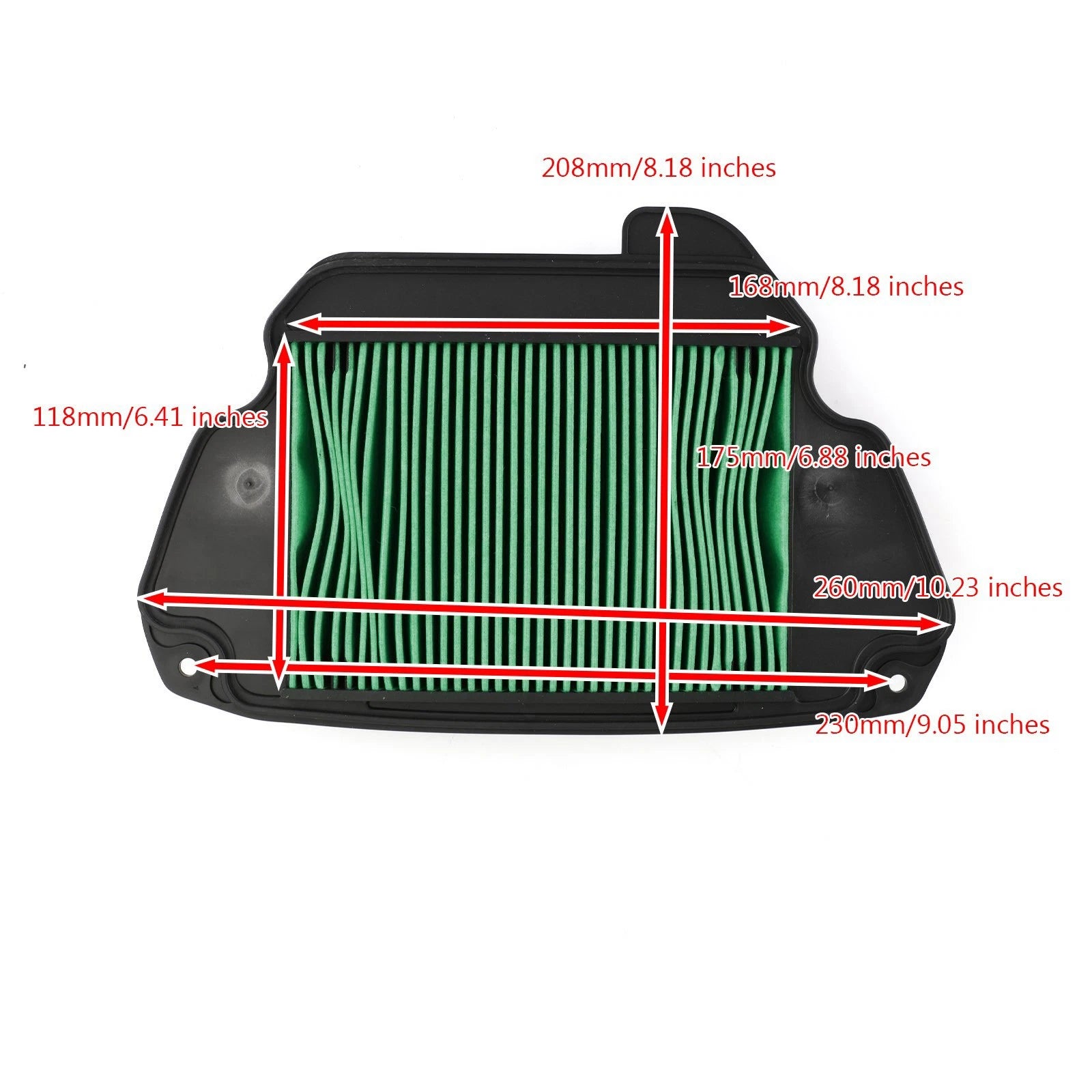 Air Filter for Honda CB 650 F ABS, CBR 650 FA ABS (2014–2018)