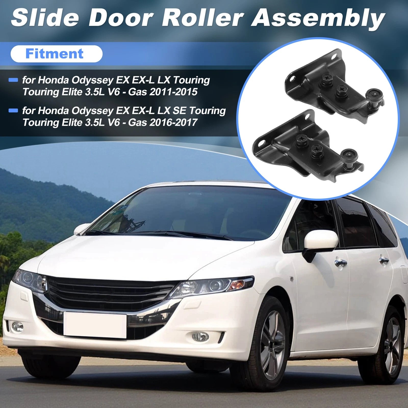 Sliding Door Roller Top Bracket 72510-TK8-A01 for Honda Odyssey (2011–2017)