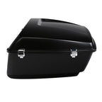 Matte Black King Trunk for Harley Touring Street Road Glide (2009–2013)
