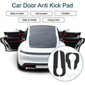 Car Door Anti Kick Pad Sticker Protector for Honda CRV (2017-2020) Black 1 Set