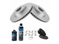 Front Brake Pad and Rotor Kit for Mazda 3 (2014–2018) QW522XP