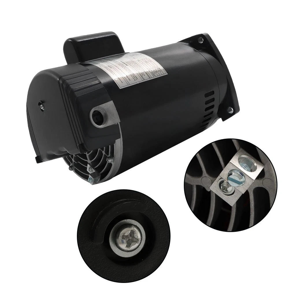 1.5HP Pool Motor Replacement for Square Flange (115/230V) B2854 B2854V1