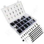 Set of 456 Car Retainer Clips Plastic Fasteners