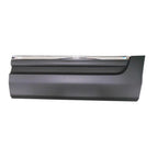 Replacement Polypropylene Driver Side Rear Lower Door Molding w/Chrome Insert