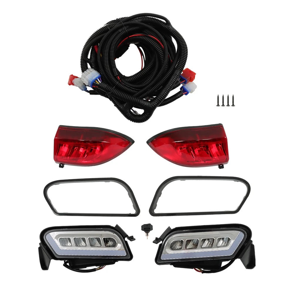 LED Headlight and Tail Light Kit for Club Car Tempo (2018–Present)
