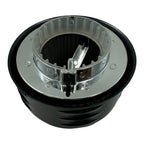 Air Cleaner Assembly Short Louvered Black for 1 and 2 Barrel Carb (2–5/16) (2–5/16)