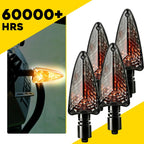 4X Smoke Lens Turn Signal Light for Triumph Daytona 675 (2006–2017)