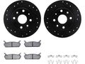 Rear Brake Pad and Rotor Kit for Mazda Miata (1990–1993) SQ874GD