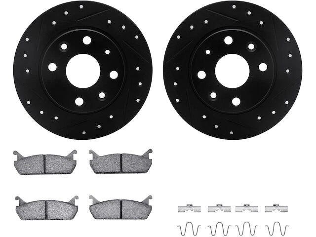 Rear Brake Pad and Rotor Kit for Mazda Miata (1990–1993) SQ874GD