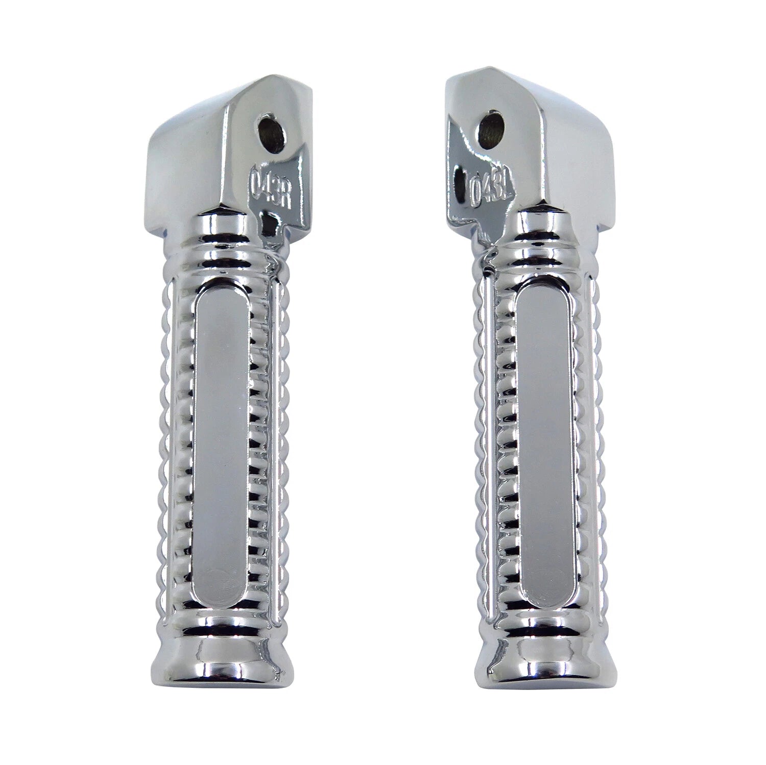 Chrome Racing Foot Pegs for Kawasaki ZX-6R 636RR ZZR 750 1100 1200 10R