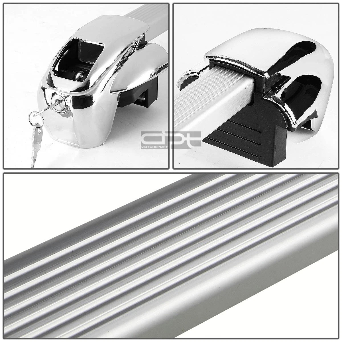 50" Adjustable Roof Rack Crossbar for Car/SUV (Clamp-On)