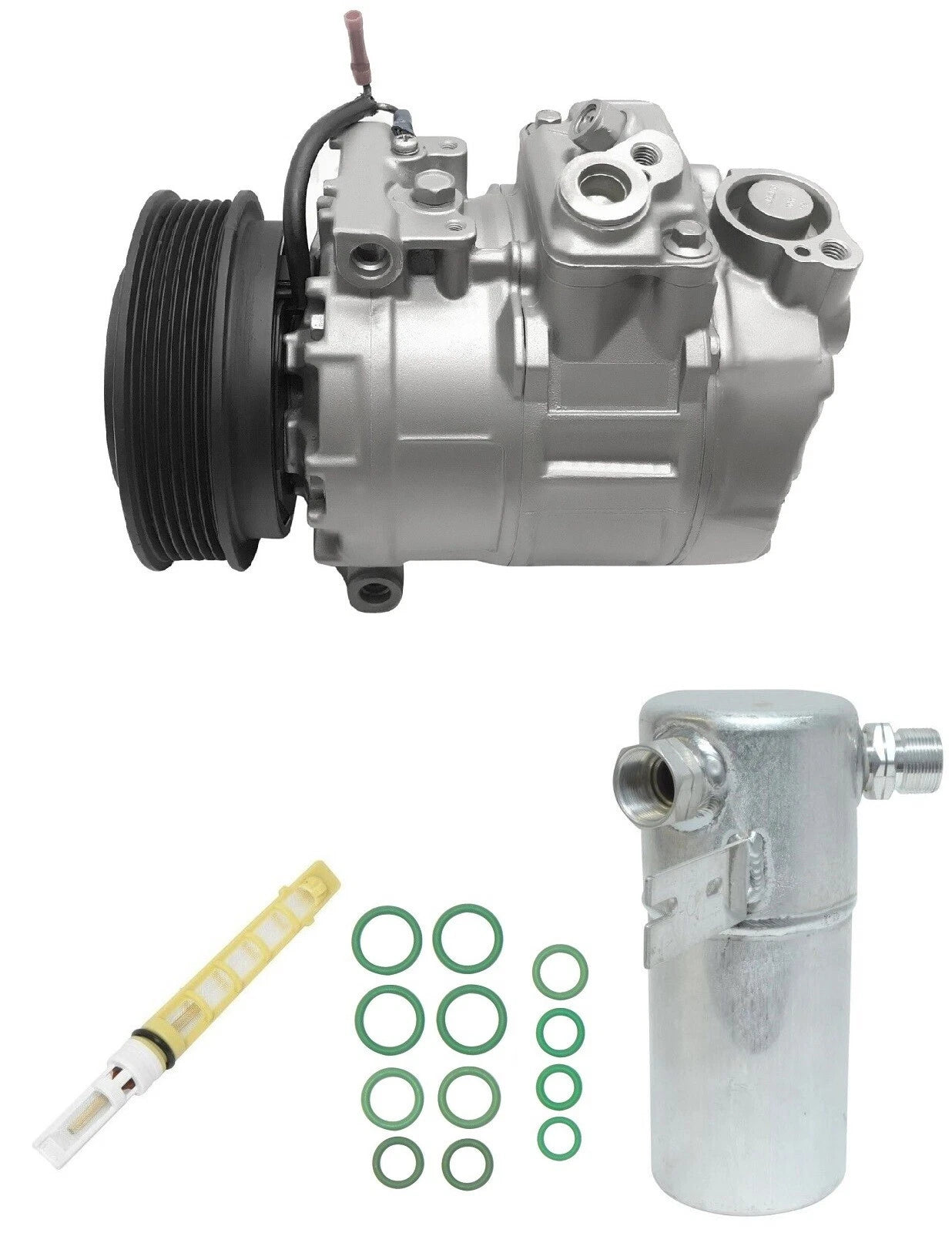 AC Compressor Kit for Audi S8 4.2L (2001–2003)