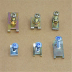100 x Mixed Metal U Clips for Fender Body Door Panel Trim Fasteners - AU Ship