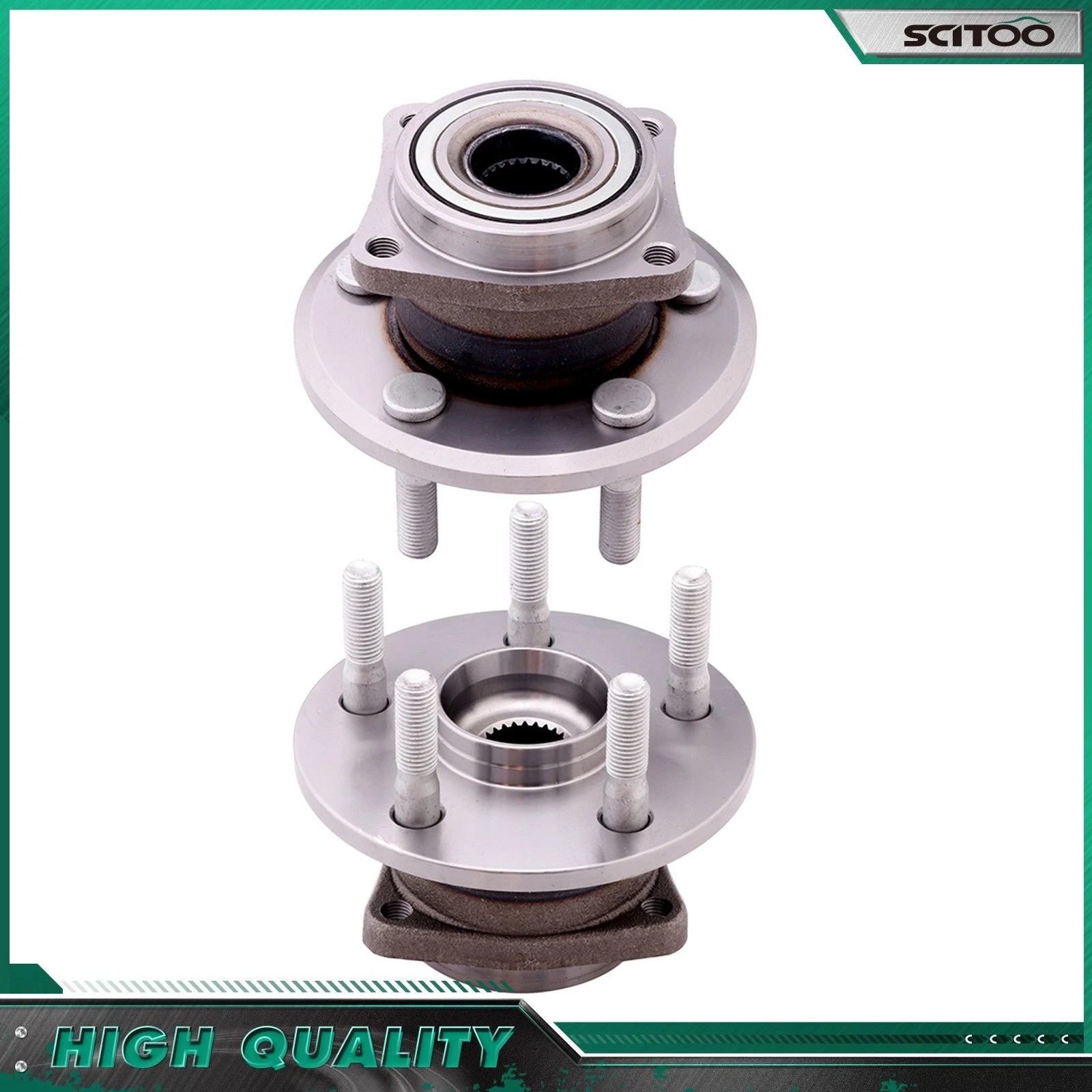 2X Rear Wheel Bearings for Toyota Matrix Pontiac Vibe (2003–2006)