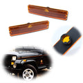 Front Fender Side Marker Light for Jeep Wrangler YJ (1987–1995) Amber Lens