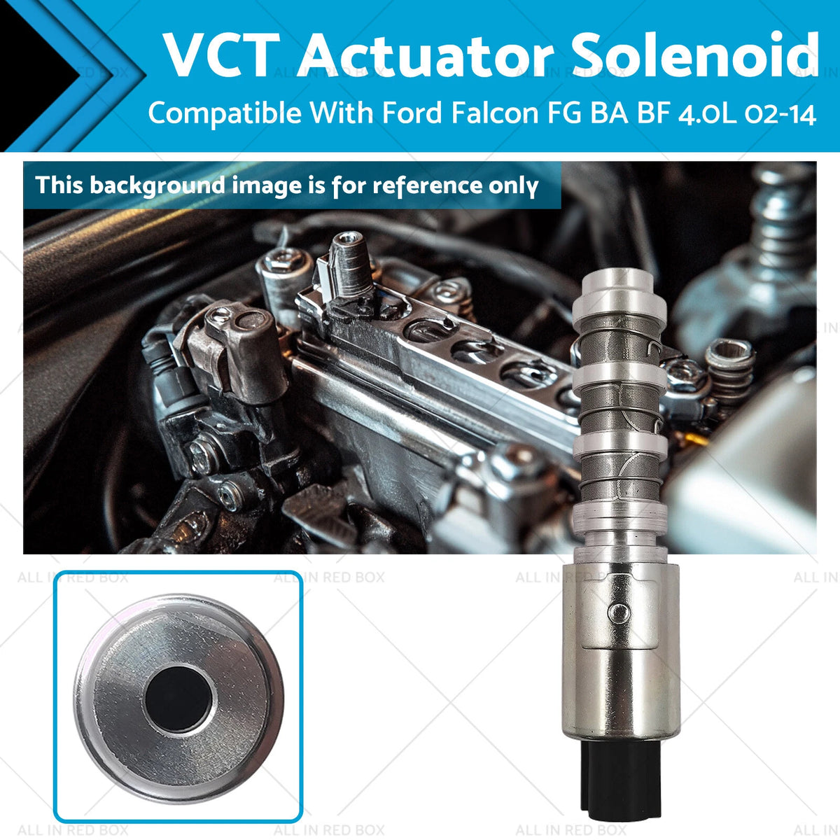 Variable Cam Timing Actuator Solenoid for Ford Falcon FG BA BF (2002–2014)