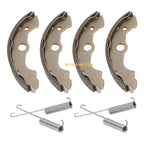 Front Brake Shoes with Springs for Honda TRX300FW (1988–2000)