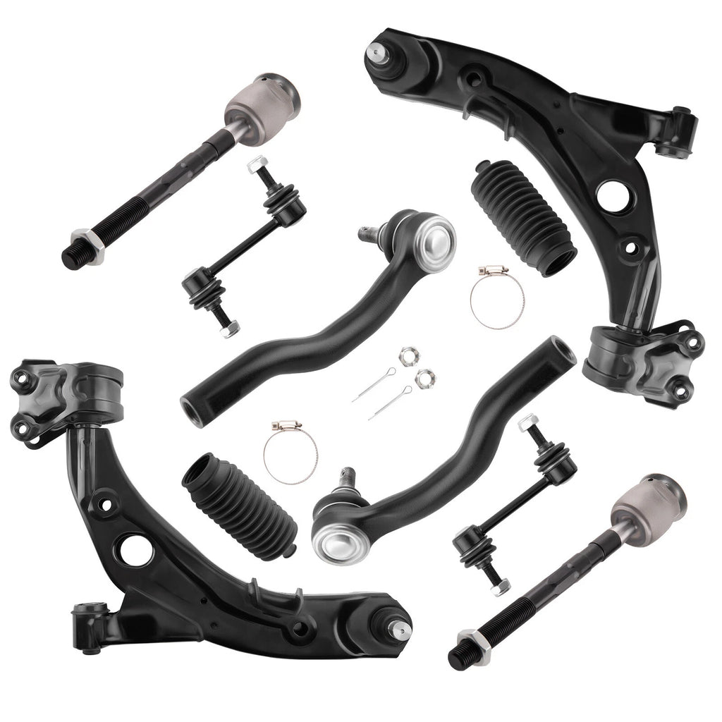 10x Front Lower Control Arms Sway Bar Link Kit for Ford Edge Lincoln MKX (2007–2014)