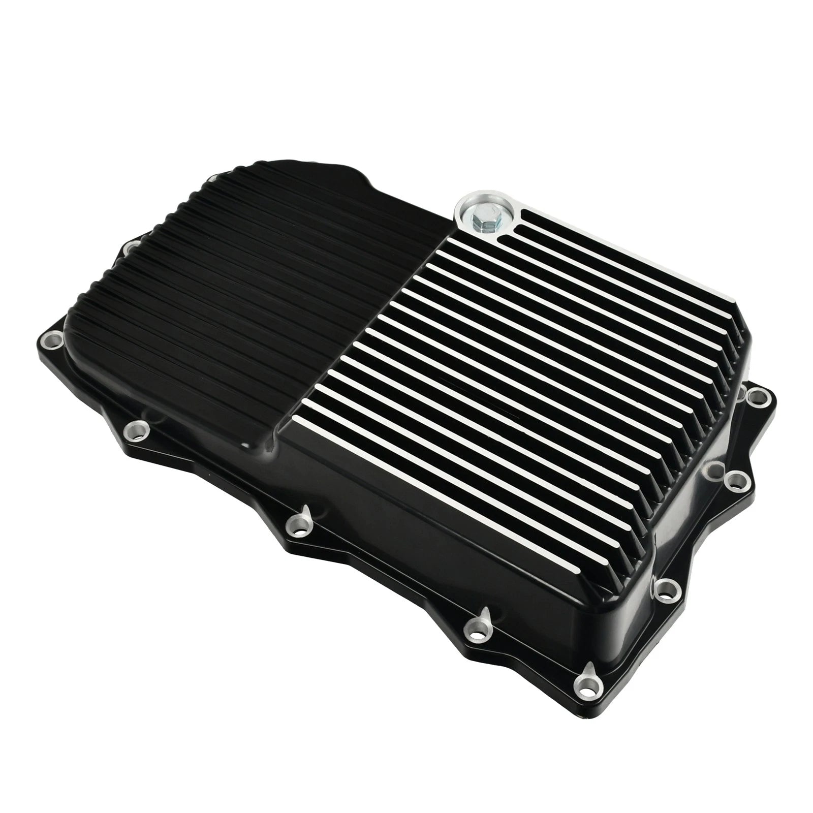 HD Brushed Aluminum Transmission Pan W/Filter for Ram 1500/Challenger (2013–2022)