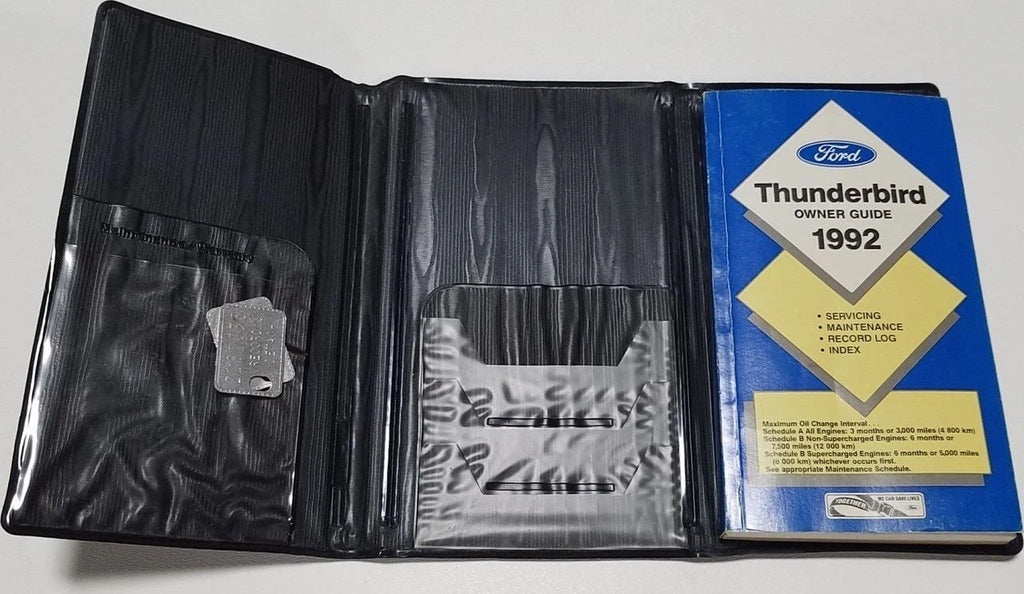 Owners Manual Collection for Thunderbird (1992)